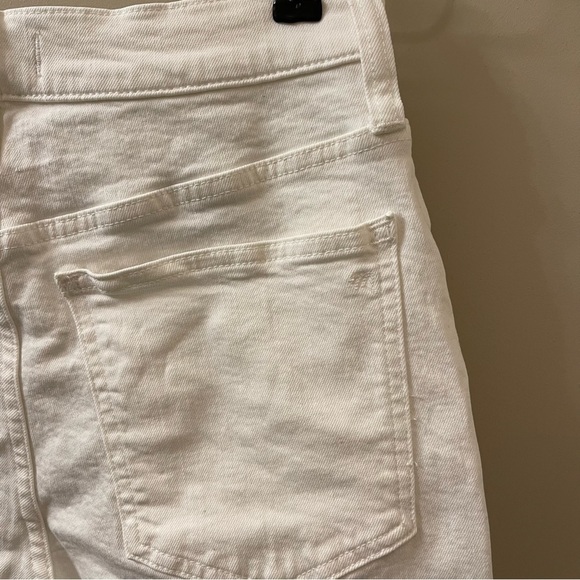 Madewell The Perfect Vintage Jean in white size 26 high rise skinny fall - Picture 14 of 15